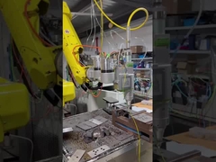 Kita presisi tinggi terintegrasi aktuator putar yang digunakan dalam mesin pemotong Laser