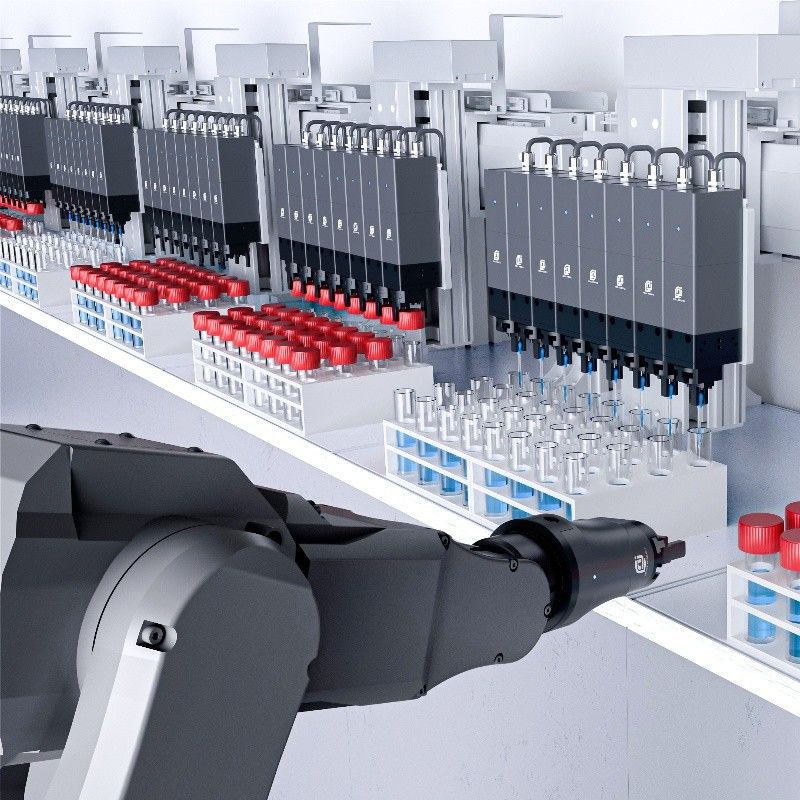 WEPG Seri Tinggi Precision Weighing Gripper Untuk 3C Elektronik Dengan Real-Time Weighing Fungsi