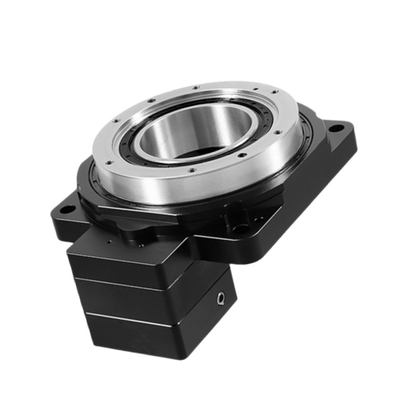 Tinggi Precision Hollow Shaft Rotary Table Servo Rotary Gearbox Actuator Hollow Rotating Platform