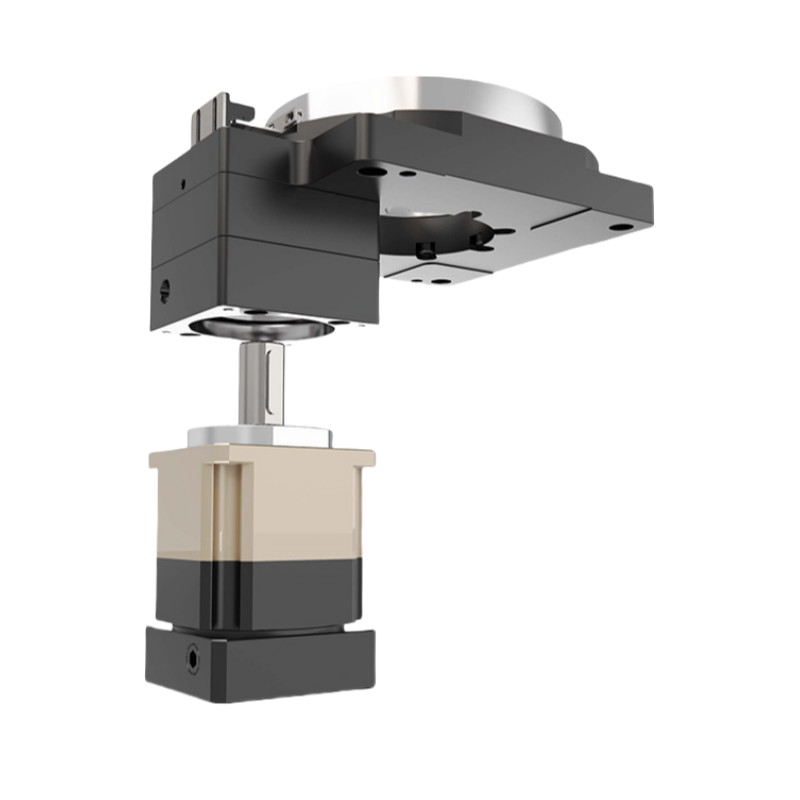 Meja Rotary Hollow Actuator Meja Platform Berputar Dengan Gearbox Planetaris Presisi Tinggi
