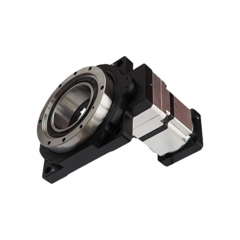 Tinggi Precision Hollow Rotary Table Actuator Rotating Platform Table Dengan Planetary Gearbox