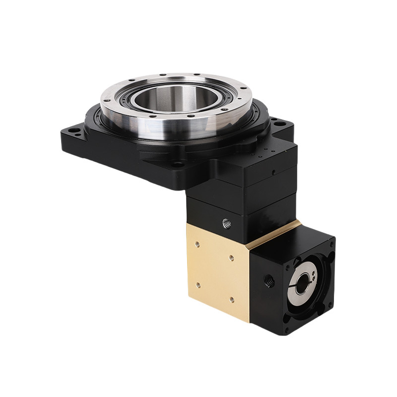 Meja Rotary Sudut Kanan Kerongkong Tinggi Precision Rotating Platform Meja Untuk Multi Axis Machining
