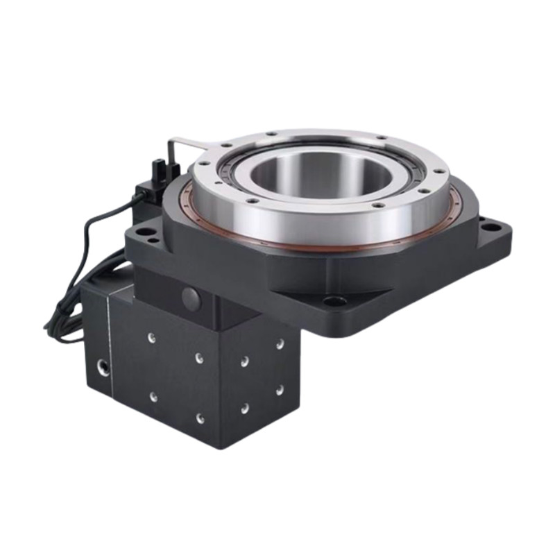 Meja Rotary Sudut Kanan Kerongkong Tinggi Precision Rotating Platform Meja Untuk Multi Axis Machining